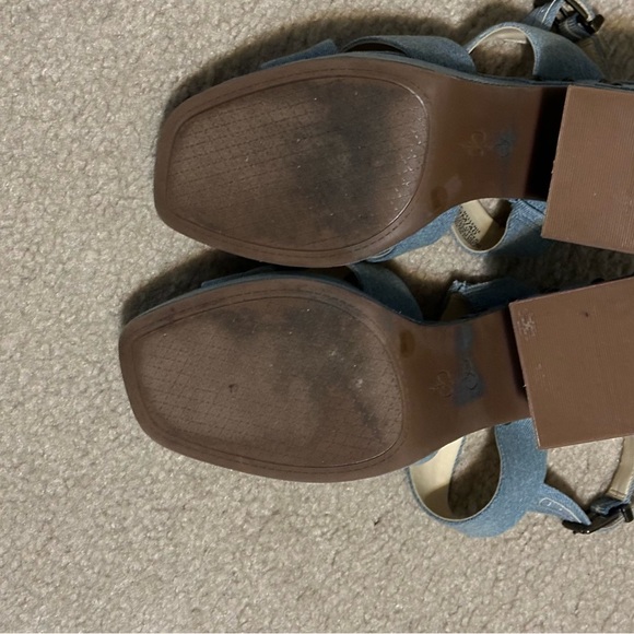 Platform jeans sandals - Picture 2 of 4